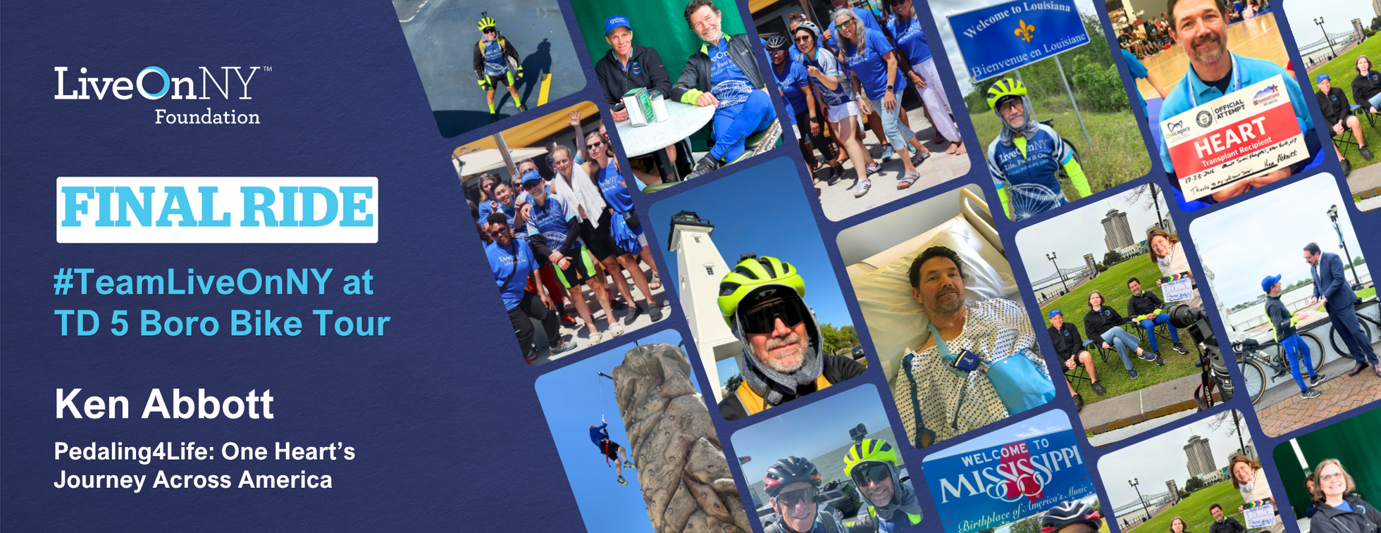 Pedaling for Life:  One heart's journey across america